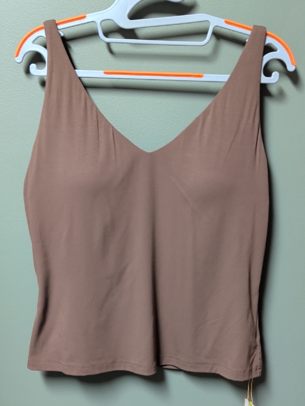 OGL V-Neck Sleeveless Camisole - Taupe Brown